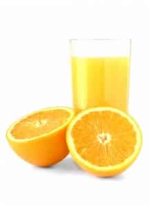 Comidas para diabeticos: jugo de naranja